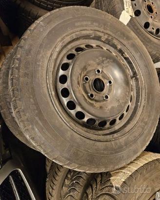 Cerchi ferro 5x112 Gomme invernali Michelin 195 65