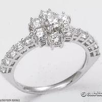 ANELLO IN ORO 18kt. CON DIAMANTI NATURALI