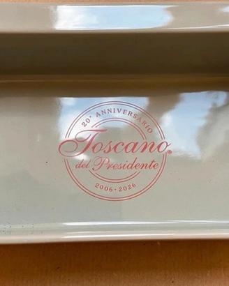 Vassoio porta sigari Toscano del Presidente