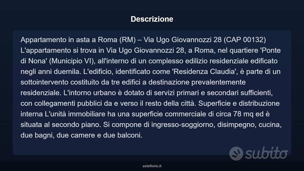 Appartamento – Roma, Lunghezza - Vista 5
