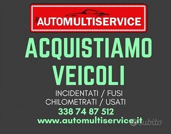 Noi Acquistiamo furgoni e auto incidentate