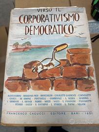Verso il Corporativismo Democratico – Cacucci 1951
