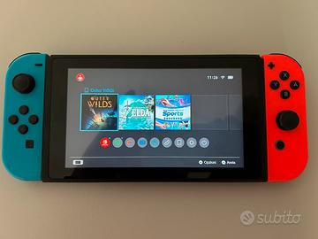 Nintendo Switch Rosso/Blu 32 Gb