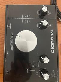 M-Audio M-Track 2X2 scheda audio USB + 3 cavi