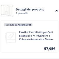 cancelletto per cani