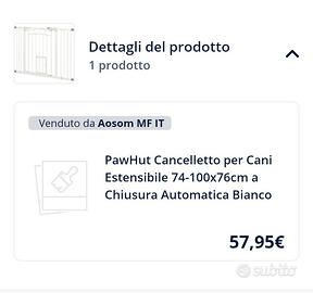 cancelletto per cani