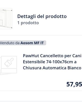 cancelletto per cani
