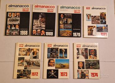  7 Volumi "Almanacco di Storia Illustrata" 