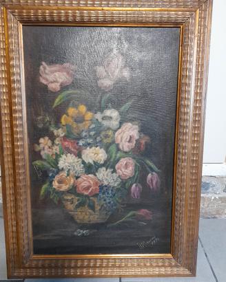 Quadro dipinto a olio di Moronni