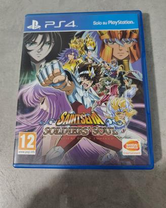 Saint Seiya Soldiers' Soul PS4 edizione ITA Raro