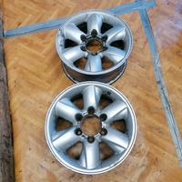 coppia cerchi 16" nissan terrano