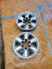 coppia cerchi 16" nissan terrano