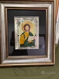 Quadro Capoletto arte sacra, effigie Cristo