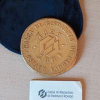Moneta 175 anniversario Cassa di risparmio