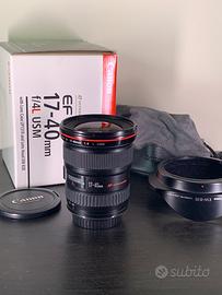 Canon 17-40 f4 L USM obiettivo