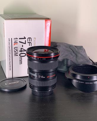 Canon 17-40 f4 L USM obiettivo