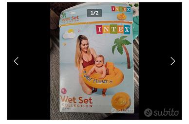 Salvagente Intex con mutandina integrata