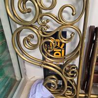 letto matrimoniale in ottone