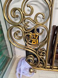 letto matrimoniale in ottone