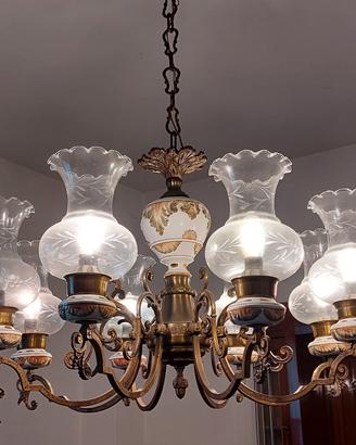 Lampadario 8 luci