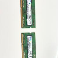 Due ram da 4Gb samsung ddr3l 1600MHZ