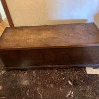 Cassapanca legno arte povera