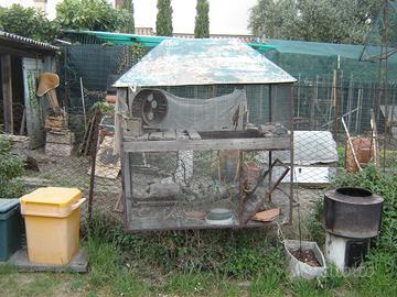 Voliera per uccelli o scoiattoli