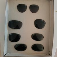 lenti occhiali da sole in vetro 