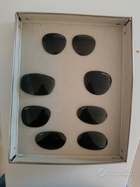 lenti occhiali da sole in vetro 