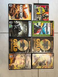 Lotto videogiochi PC e PS1 Usati