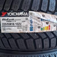 4 gomme yokohama nuove invernali 225/55/18