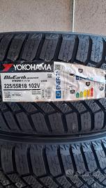 4 gomme yokohama nuove invernali 225/55/18