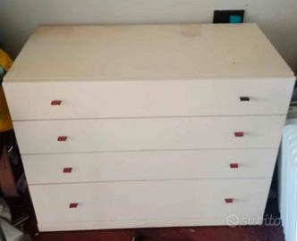 cassettiera stile moderno 