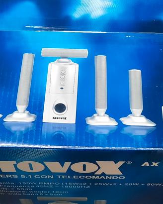 Autovox vintage DVD Speakers 5.1