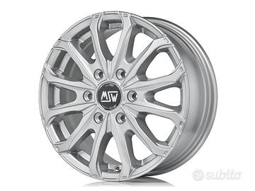 Set 4 cerchi 16" MSW48 Mercedes Benz Sprinter