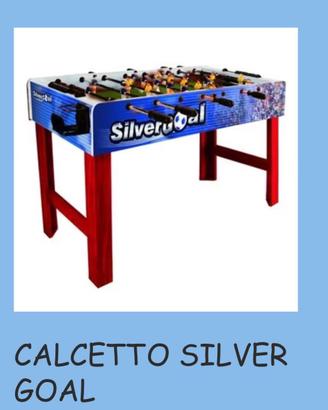 Calcio balilla Silver Goa