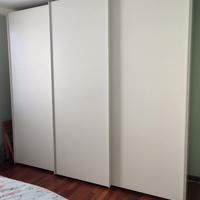 Armadio in legno tamburato