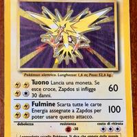 Carta Pomemon Zapdos Holo