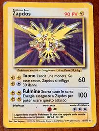 Carta Pomemon Zapdos Holo