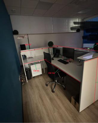 Bancone/reception da ufficio