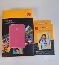 Stampante Kodak Step portatile + 50 Fogli Zink