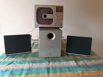 mini stereo radio e CD 