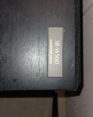 Casse  tecnics 3 d a 50 cm piu sub