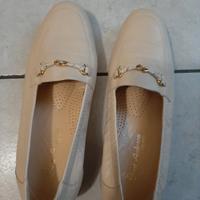 Mocassini/Loafer in pelle Sant'Ambroeus Milano con