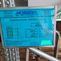 Scaffalatura in metallo professionale