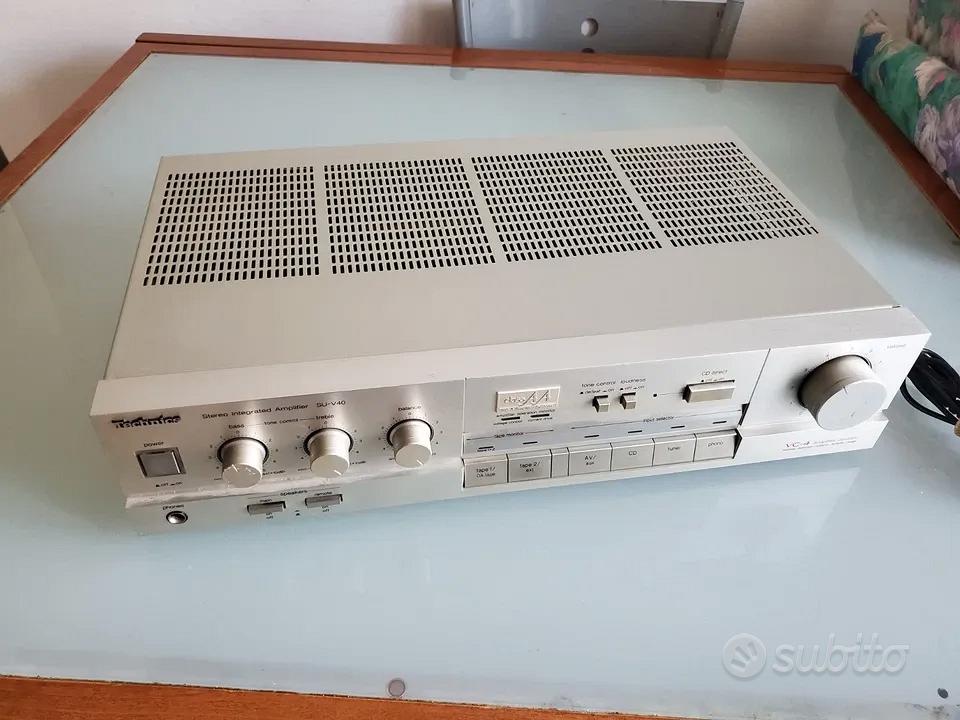 Ampli Vintage Technics SU-V40 – Class AA – 4 Canaux – Bon état