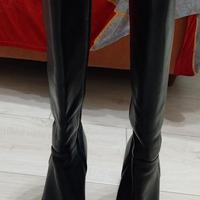 Stivali donna vera pelle