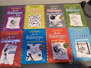 DIARIO DI UNA SCHIAPPA, 8 LIBRI