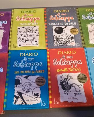 DIARIO DI UNA SCHIAPPA, 8 LIBRI