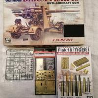 AFV CLUB AF35088 FLAK 18 + AF35107 + Voyager 35067